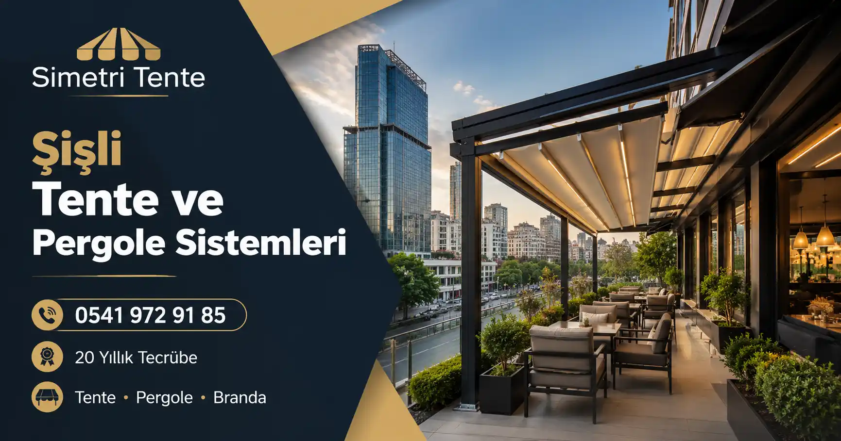 Şişli Tente ve Pergole Sistemleri